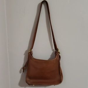 Legacy Vintage Brown Gold Leather Cross Body